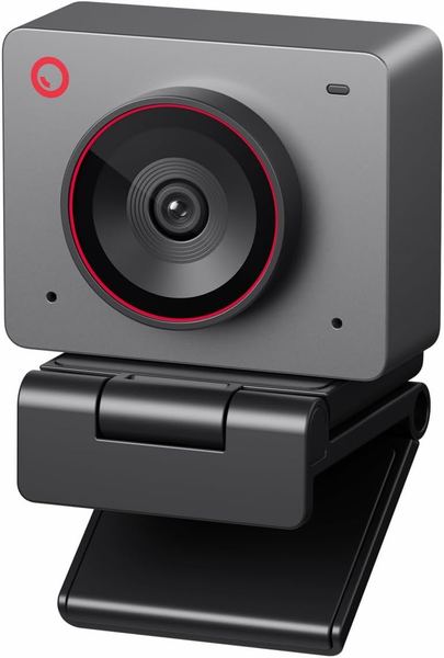 OBSBOT Meet 2-4K Webcam mit KI Framing, Autofokus, 60 FPS, USB-C, Space Grau