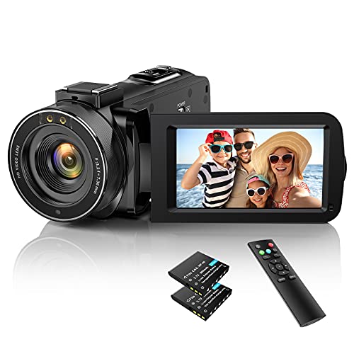 IXNAIQY videokamera camcorder 1080P 30FPS 36MP vlogging kamera mit nachtsicht