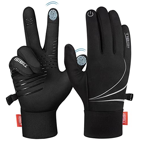 tanstc winter touchscreen handschuhe für herren und damen, rutschfest und atmungsaktiv