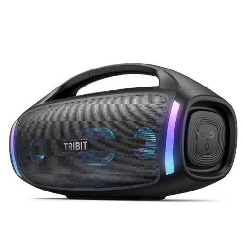tribit stormbox blast 2 bluetooth lautsprecher, boombox mit starken bass
