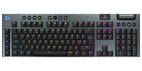 logitech g915 x tkl mechanische tastatur schwarz led rgb gl linear usb bluetooth de