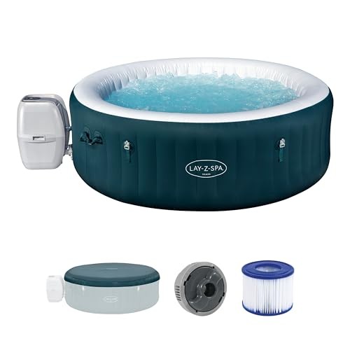Bestway Lay-Z-SPA Energiespar-Whirlpool Miami AirJet für 6 Personen, Dunkelgrün