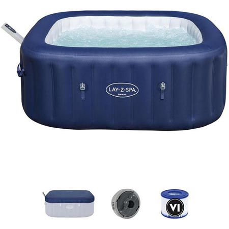 bestway lay-z-spa hawaii airjet whirlpool mit app-steuerung, 491,79