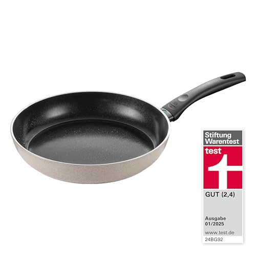 ballarini ledro bratpfanne 28 cm aluminium induktionsgeeignet keramik antihaft beige