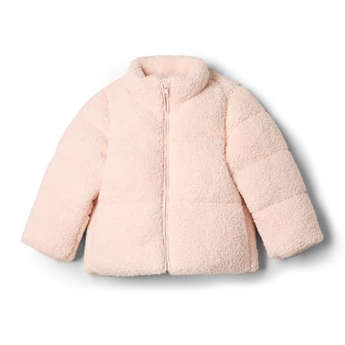 teddy-steppjacke kinder unisex hellrosa amazon essentials x sofia grainge, 3 jahre