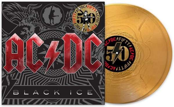 ac/dc black ice 50th anniversary gold lp 12 zoll vinyl 36,18 euro statt 53 euro