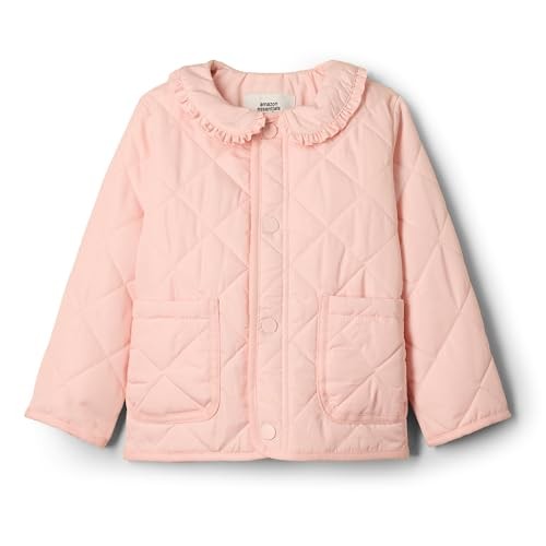 Baby-Mädchen Feldjacke mit Rüschen, Rosa, 18 Monate - Amazon Essentials x Sofia Grainge