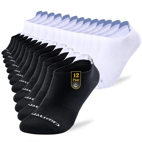 cevapro sneaker socks herren damen, atmungsaktive baumwolle sportsocken, rutschfest