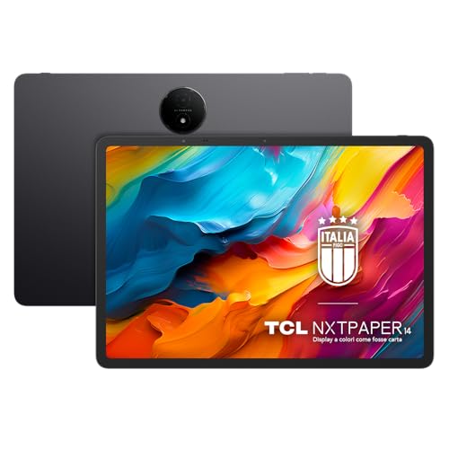 tcl nxtpaper 14 tablet wifi mit ladegerät grau