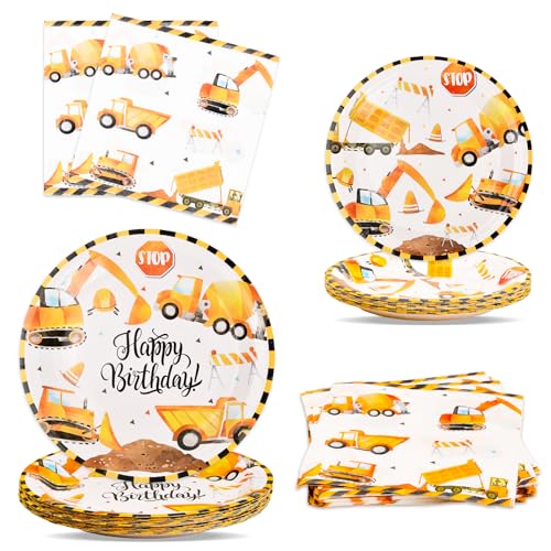 Volumoon 75pcs partygeschirr bagger geburtstag deko kindergeburtstag 2 jahre für 25 gäste
