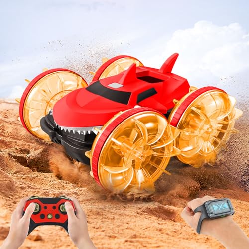 uoune amphibienfahrzeug 4wd off-road ferngesteuertes auto 360 drehbar wasserdicht für kinder 8+