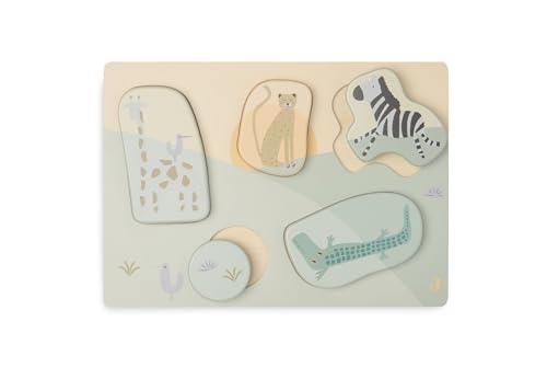 holzpuzzle jollein 105-001-67090, kinderpuzzle aus holz für abwechslungsreichen spielspaß