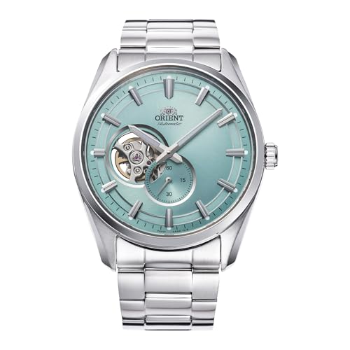 orient casual uhr ra-ar0009l10b für damen, analoguhr, edelstahlarmband