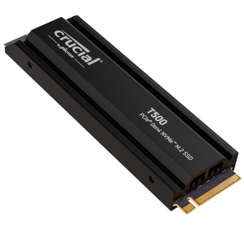 crucial t500 ssd 4tb pcie gen4 mit directstorage - ct4000t500ssd5