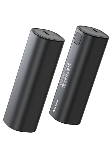 handwärmer elektrisch warmco 10000mAh wiederverwendbar usb powerbank 3 wärmestufen