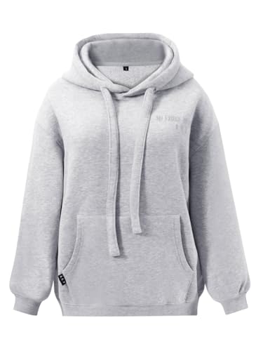 ymmchy damen hoodie kapuzenpullover langarm sweatshirt winter oversized