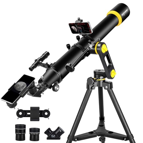 teleskop 90 mm aperture 1000 mm für anfänger und kinder mit vertisteel az mount
