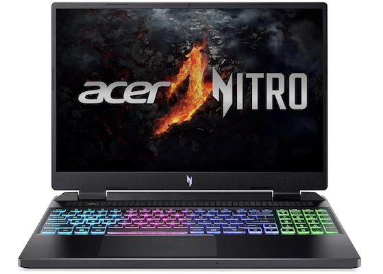 acer nitro 16 gaming laptop 16 gb ram 1 tb ssd 1.149 euro statt 1.596 euro