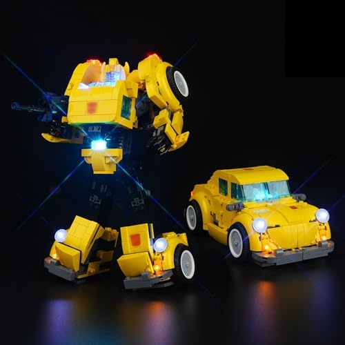 LED Light Kit für LEGO 10338 Bumblebee Robot Icons, Beleuchtung Set