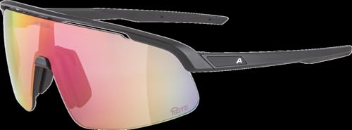 alpina turbo pro sportbrille mit uv-schutz, optimale luftzirkulation, kontrastverstärkt