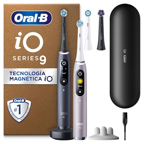 oral-b io series 9 plus zahnbürste schwarz onyx/rosenquarz