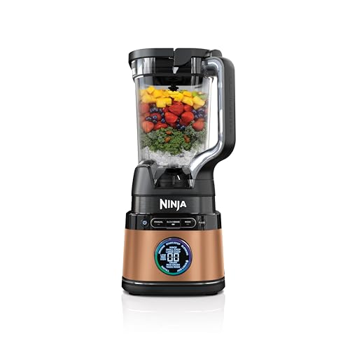 ninja mixer 2-in-1 power mixer pro 1200w mit krug und tasse für smoothies, kupfer