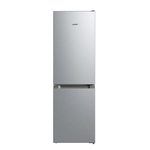 comfee kühlschrank rcb169ds3 mit led-licht, 156 kwh, silber