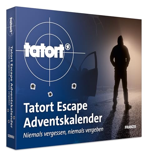 tatort escape adventskalender von franzis 67227, für prime kunden