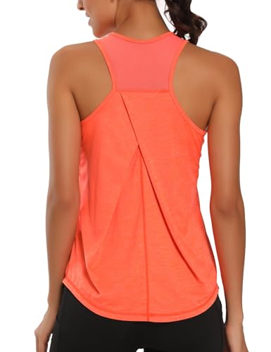 Damen Sport Tank Top Ärmellos leicht Fitness Yoga Oberteil