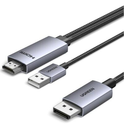 ugreen hdmi auf displayport kabel 4k 60hz für 22 euro statt 26 euro