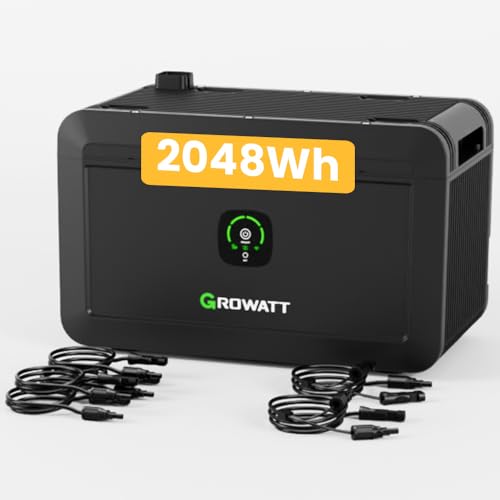 growatt noah 2000 tragbarer solar generator mit hoher kapazität