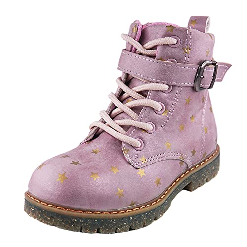 tzjs winterschuhe kinder mädchen stiefel wasserdicht unisex herbstschuhe rosa, größe 30