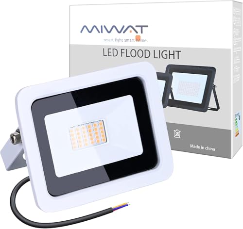 miwat led flutlicht 30W 220V außen lampe für garten straße platz warmweiß