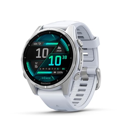 garmin fnix 8 43mm GPS smartwatch, sport-Apps, telefonie, musik, zahlungen