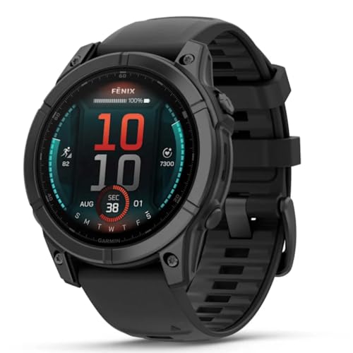 Garmin fnix E 47mm  Multisport GPS Smartwatch, Musik & Benachrichtigungen