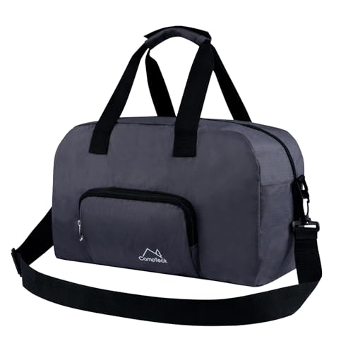 faltbare reisetasche campteck u7270 unisex handgepäck 40 x 20 x 25 cm grau