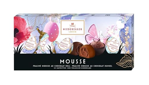Niederegger Pralin Eier mousse duo 100g Schokolade Füllung Süßigkeit
