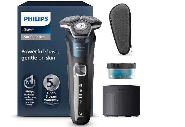 Produktbild: philips shaver series 5000 s5889/50 mit skiniq technologie für 94,99