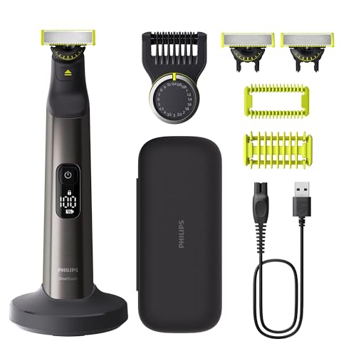 philips oneblade pro 360 rasierer trimmer bodygroomer 2x klingen ladestation
