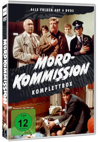 mordkommission komplettbox mit allen folgen, prime, 4 dvds