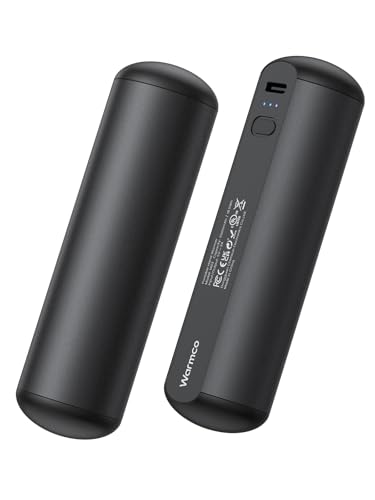 warmco handwärmer elektrisch 10000 mAh 2 stück tragbar wiederverwendbar 3 heizstufen
