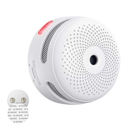 x-sense mini rauchmelder photoelektrisch mit 10 jahre batterie und magnethalterung