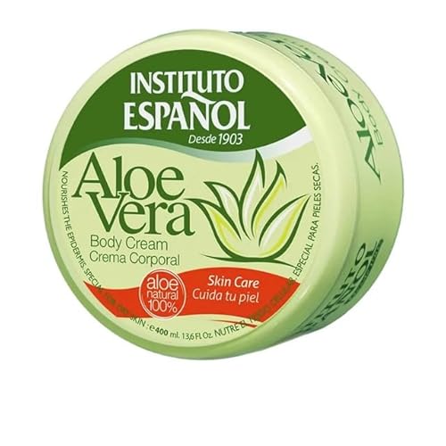 aloe vera crema körperfeuchtigkeitscreme 400ml, feuchtigkeitsspendend gegen schuppige haut