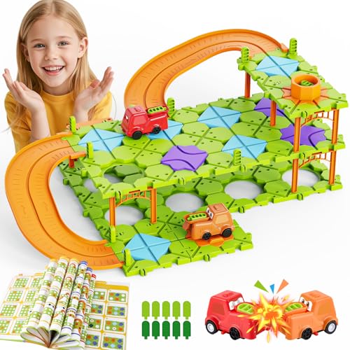 fygurso DIY STEM Brettspiele, pädagogische Logikpuzzles für Kinder 4-12 Jahre