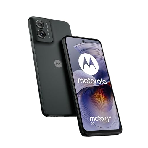 motorola moto g55 5g smartphone 6,49 zoll fhd+, 50 mp, 8/256 gb, 5000 mah, android 14