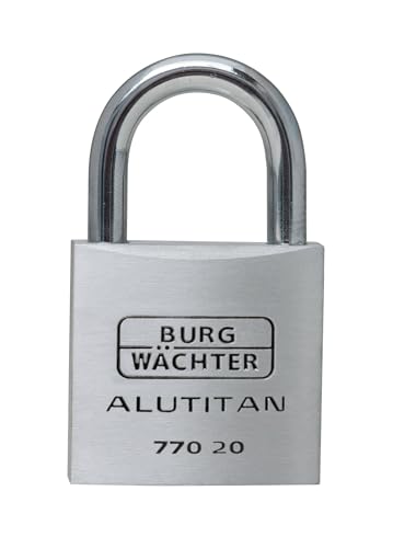 burg-wächter vorhängeschloss mit schlüssel, 3,5mm bügelstärke, rostfrei, 2 schlüssel