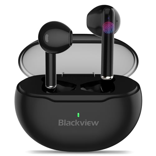 Produktbild: blackview airbuds 6 in ear kopfhörer kabellos bluetooth 5.3 sport noise cancelling