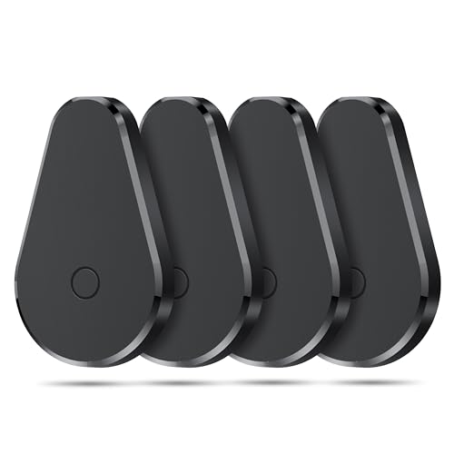 hoxe schlüsselfinder key finder, bluetooth tracker für schlüssel, koffer, gepäck, 4-pack