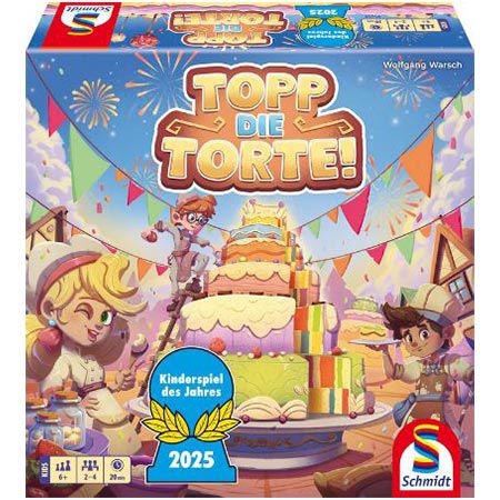 schmidt spiele topp die torte kinderspiel des jahres 2025 für 15,49