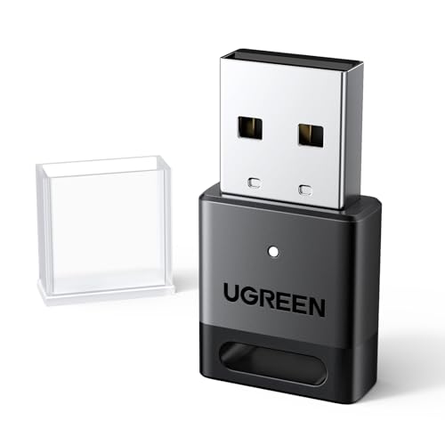 bluetooth 5.4 adapter ugreen für pc, dongle für maus, tastatur, kopfhörer, windows 11/10/8.1